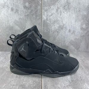 Jordan Black and Gray High-Top Sneakers with Jumpman Logo